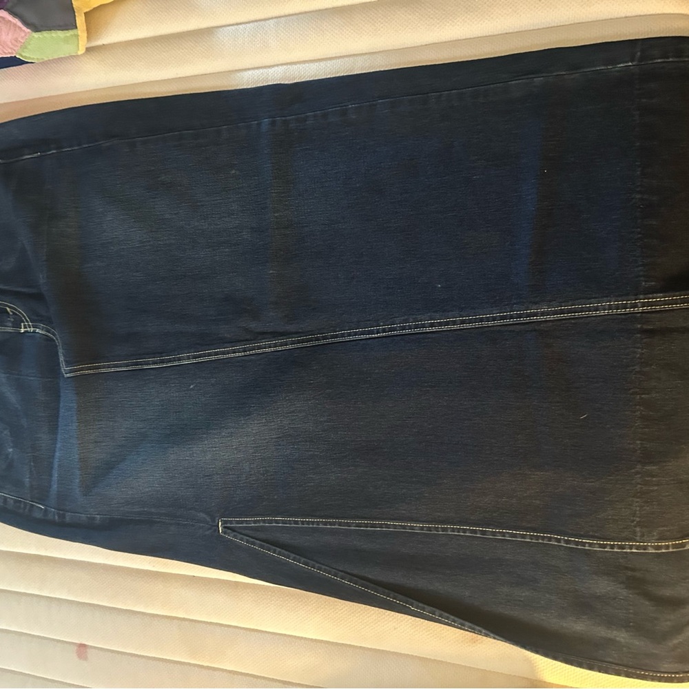 Levi's Indigo Denim Maxi Skirt